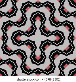 Abstract seamless pattern. Cloth design, wallpaper.
