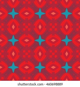 Abstract seamless pattern. Cloth design, wallpaper.