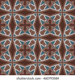 Abstract seamless pattern. Cloth design, wallpaper.