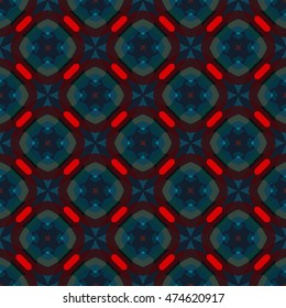 Abstract seamless pattern. Cloth design, wallpaper.