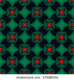 Abstract seamless pattern. Cloth design, wallpaper.