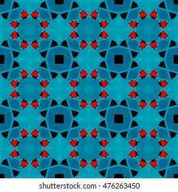 Abstract seamless pattern. Cloth design, wallpaper.