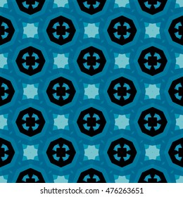 Abstract seamless pattern. Cloth design, wallpaper.