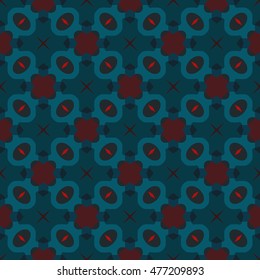 Abstract seamless pattern. Cloth design, wallpaper.