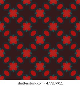 Abstract seamless pattern. Cloth design, wallpaper.