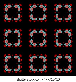 Abstract seamless pattern. Cloth design, wallpaper.