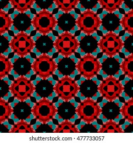 Abstract seamless pattern. Cloth design, wallpaper.