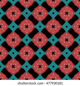 Abstract seamless pattern. Cloth design, wallpaper.