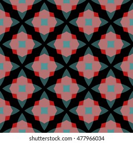 Abstract seamless pattern. Cloth design, wallpaper.