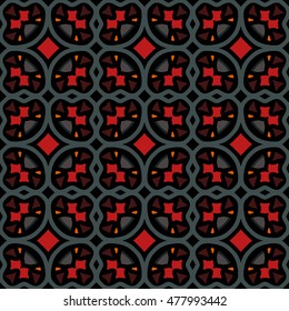 Abstract seamless pattern. Cloth design, wallpaper.
