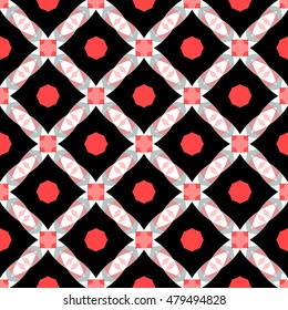 Abstract seamless pattern. Cloth design, wallpaper.