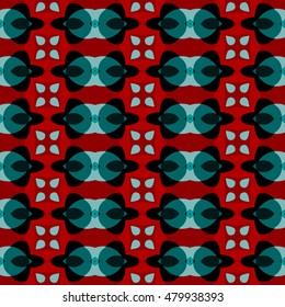 Abstract seamless pattern. Cloth design, wallpaper.