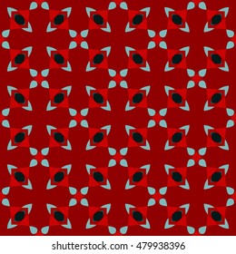 Abstract seamless pattern. Cloth design, wallpaper.