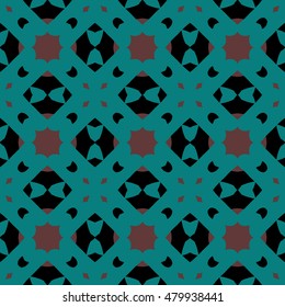 Abstract seamless pattern. Cloth design, wallpaper.