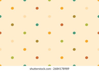 Abstract seamless pattern with color dots. Can be used for fabric,fashion print,cloth, textile,tile,wrapping,covers,carpet and decor paper.