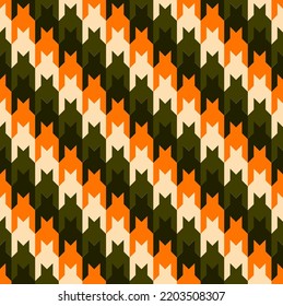 Abstract. Seamless pattern color tone autumn background. design for pillow, clothing, fabric, gift wrap. Vector.