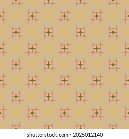 Abstract seamless pattern with color trendy