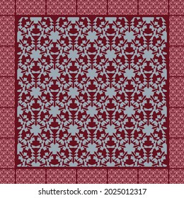 Abstract seamless pattern with color trendy