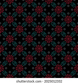 Abstract seamless pattern with color trendy