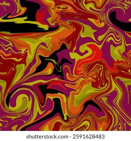 
abstract seamless pattern, colored spots of various shapes, vector