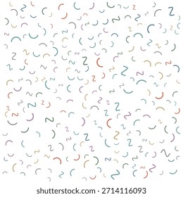 Abstractas patrón sin fisuras con Formas curvas de colores y zigzags en