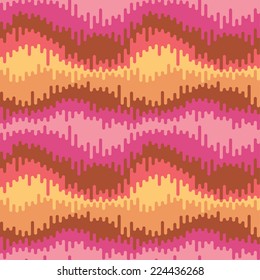 Abstract seamless pattern of colorful flowing paint.