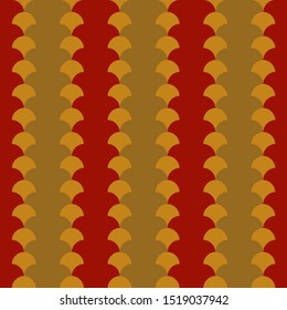 Abstract seamless pattern. Colorful geometric background with fish scale.