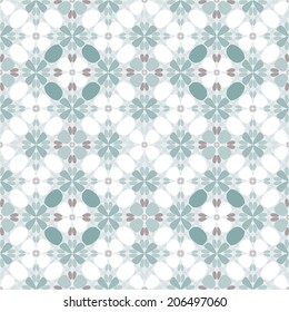 Abstract seamless pattern. Colorful geometric ornament.