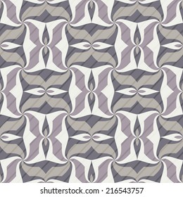 Abstract seamless pattern. Colorful geometric ornament.