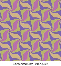 Abstract seamless pattern. Colorful geometric ornament.