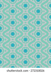 Abstract seamless pattern. Colorful geometric ornament.