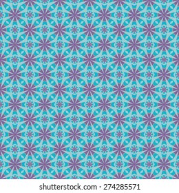 Abstract seamless pattern. Colorful geometric ornament.