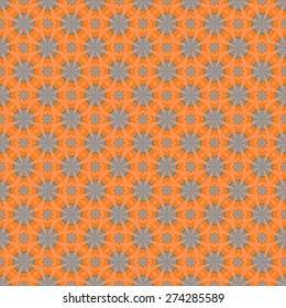 Abstract seamless pattern. Colorful geometric ornament.