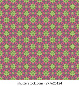 Abstract seamless pattern. Colorful geometric ornament.