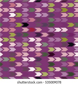 Abstract seamless pattern with colorful geometric shapes.