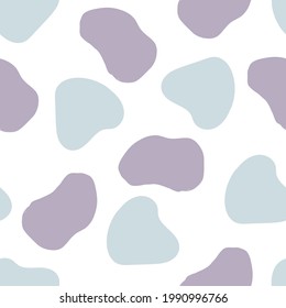 Abstract seamless pattern with colorful splashes Vector illustration