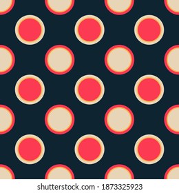 Abstract seamless pattern. Colorful vector background.