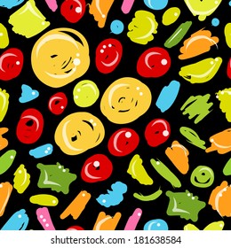 Abstract seamless pattern colorful for your design