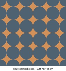 Abstract seamless pattern in the colors of antiquity