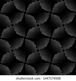 Abstract seamless pattern with colour geometric shapes.