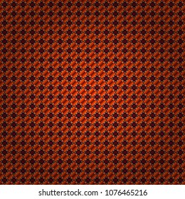 Abstract seamless pattern consisting of purple, red and orange tiles. Vector illustration.