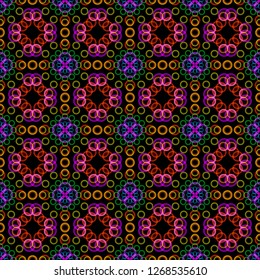 Abstract seamless pattern. Creative vector background. Modern stylish texture.