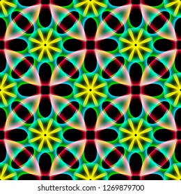 Abstract seamless pattern. Creative vector background. Modern stylish texture.