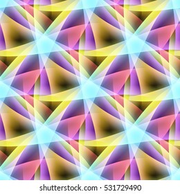 Abstract seamless pattern. Creative vector background. Colorful bright