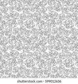 Abstract seamless pattern. Creative vector background, hawaiian tropical floral  wallpaper with branches ferns, tropical  herb. Summer exotic print with jungle plant palm leaves. Trendy colors
