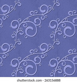 abstract seamless pattern with curlicues