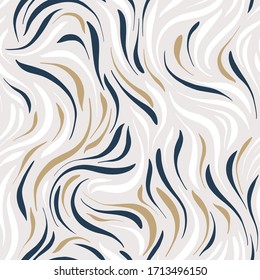 
Abstract seamless pattern with curly lines