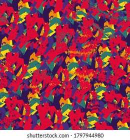 Resumen de un patrón sin fisuras con elementos geométricos curvos.