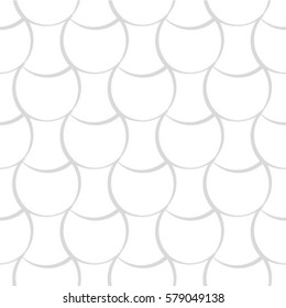 Abstract seamless  pattern of a curved lines.