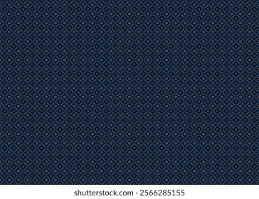 Abstract seamless pattern with cut square and diagonal in gray n blue on dark blue  background. Vector illustration. For masculine male shirt lady dress textile cover decoration all over print